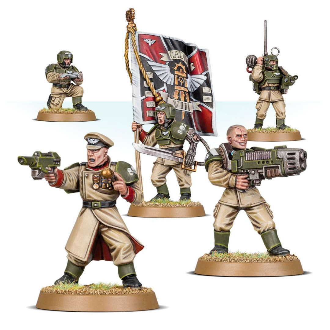 ⚔️ CADIAN COMMAND SQUAD – LÍDERES DEL ASTRA MILITARUM ⚔️ CADIAN COMMAND SQUAD – LÍDERES DEL ASTRA MILITARUM