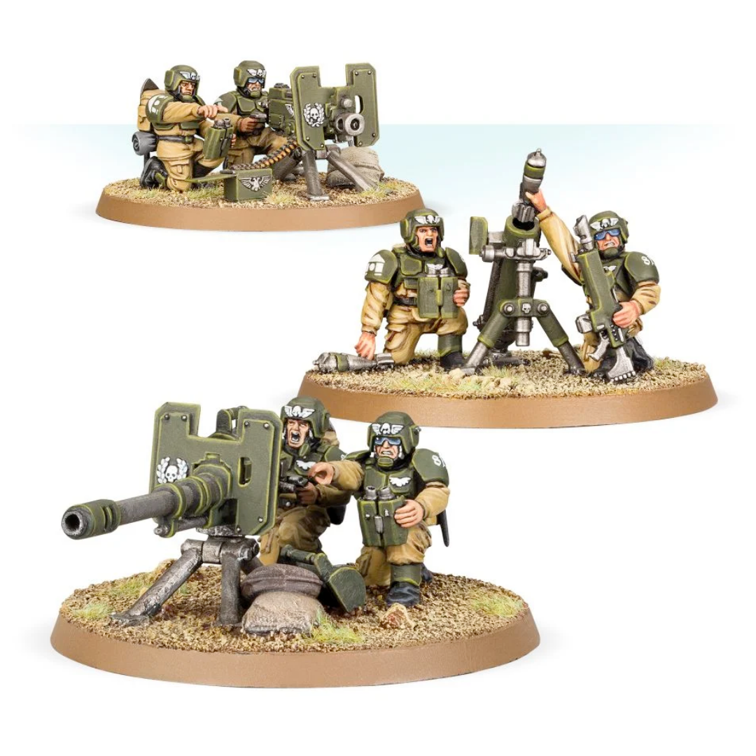 ⚔️ CADIAN HEAVY WEAPONS TEAMS – EL PODER DE FUEGO DEL ASTRA MILITARUM ⚔️ CADIAN HEAVY WEAPONS TEAMS – EL PODER DE FUEGO DEL ASTRA MILITARUM