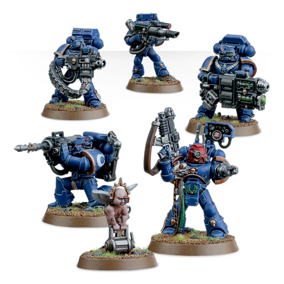 ⚔️ SPACE MARINE DEVASTATOR SQUAD – MARINES ESPACIALES ⚔️ SPACE MARINE DEVASTATOR SQUAD – MARINES ESPACIALES