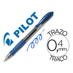 ✅ BOLIGRAFO PILOT G2 AZUL CAJA 12 UNIDADES