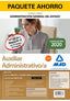 226 € 145,00 € IVA incluido Guardar para más tarde Mapa de librerías Paquete Ahorro Auxiliar Administrativo de la Administración General del Estado (turno libre)