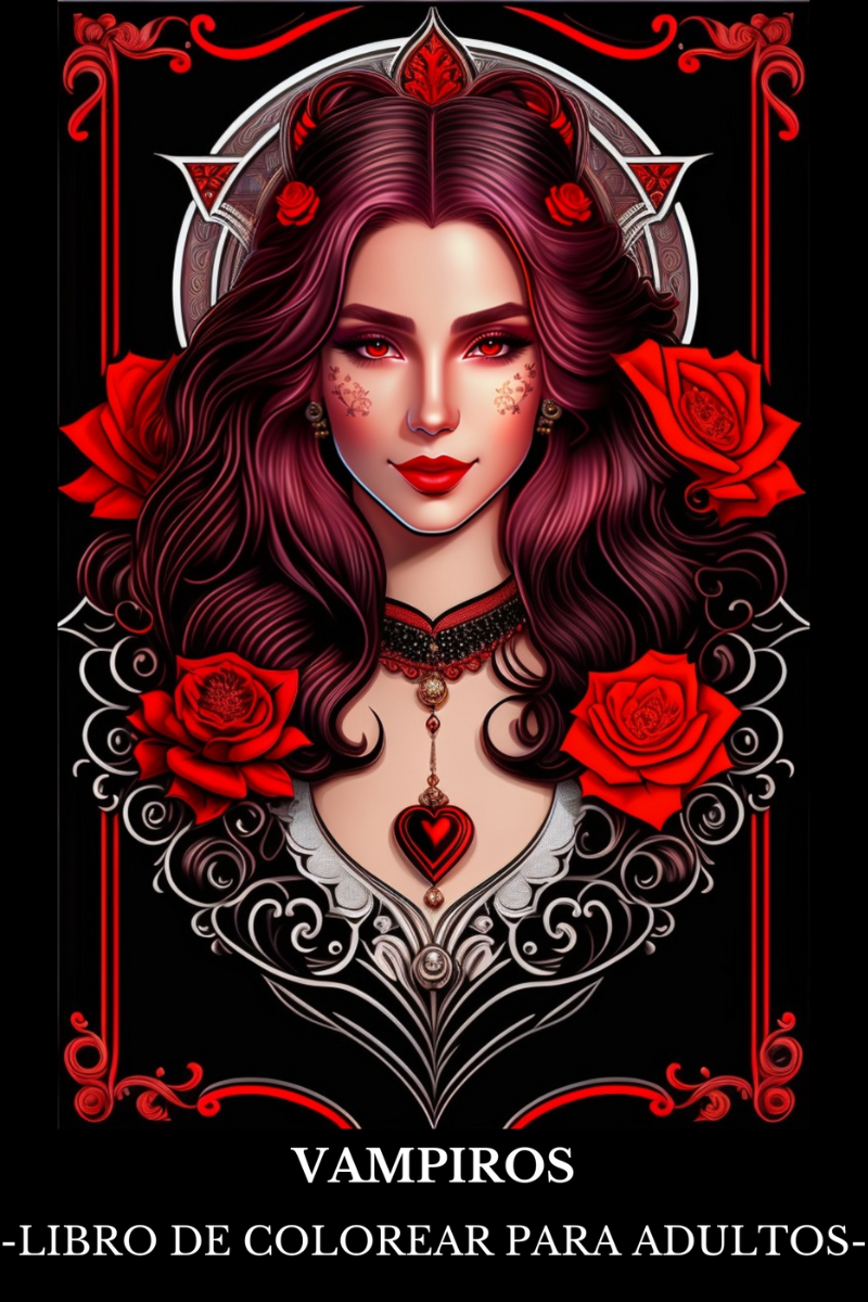 VAMPIROS : Libro de Colorear