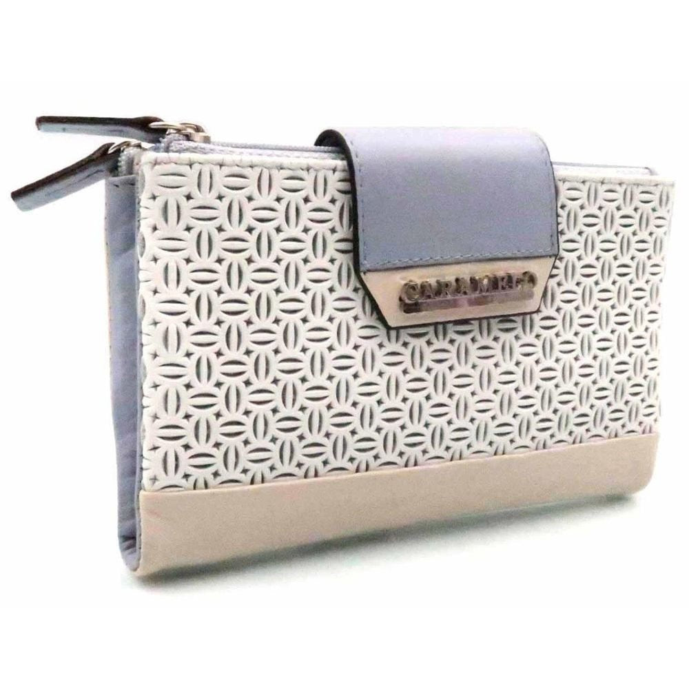 Cartera Piel Trenzado Napa Beig CARAMELO
