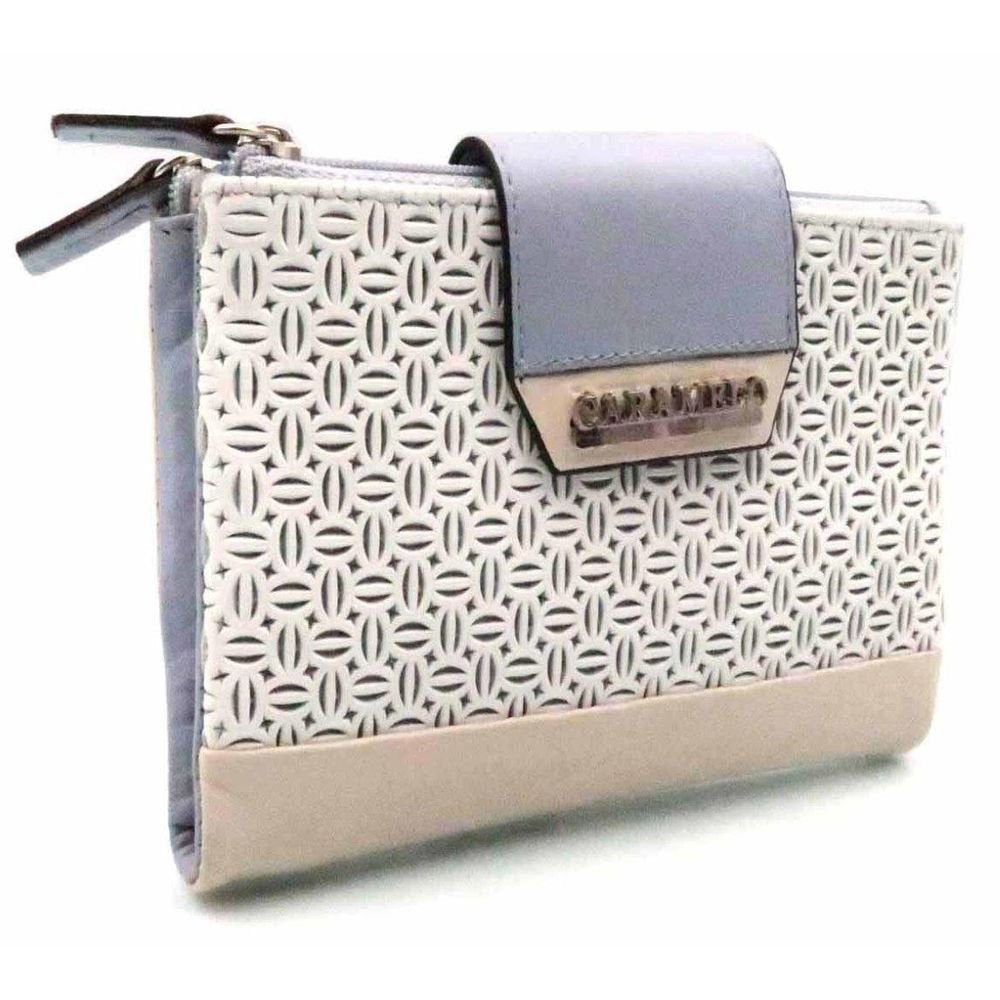Cartera Piel Picado Napa Beig Caramelo