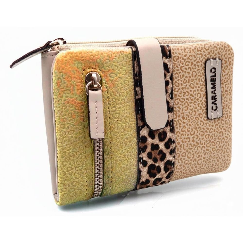 Cartera Piel Print Pony Leo Camel 12x9 cm CARAMELO Imagen principal del producto
