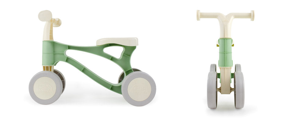 Mi primera scooter verde/gris Lena