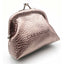 MONEDERO BOQUILLA PIEL METAL PEQUEÑO BRONCE | CARAMELO | 1 UNIDAD | 509205562