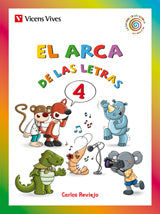 El Arca De Las Letras. Letras 4 (c,Q,K,Z,Ch,R (rr). Reviejo Hernandez, Carlos (Editorial Vicens Vives) 9788468206707