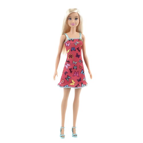 Barbie con Vestido - Muñeca Fashionista Mattel