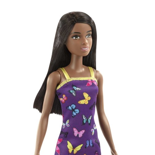 Barbie con Vestido - Muñeca Fashionista Mattel