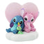 Figura iluminada Enesco Disney Stitch y Angel