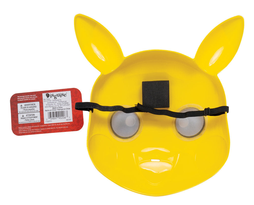 Máscara Pikachu Talla Única Niño - Disguise