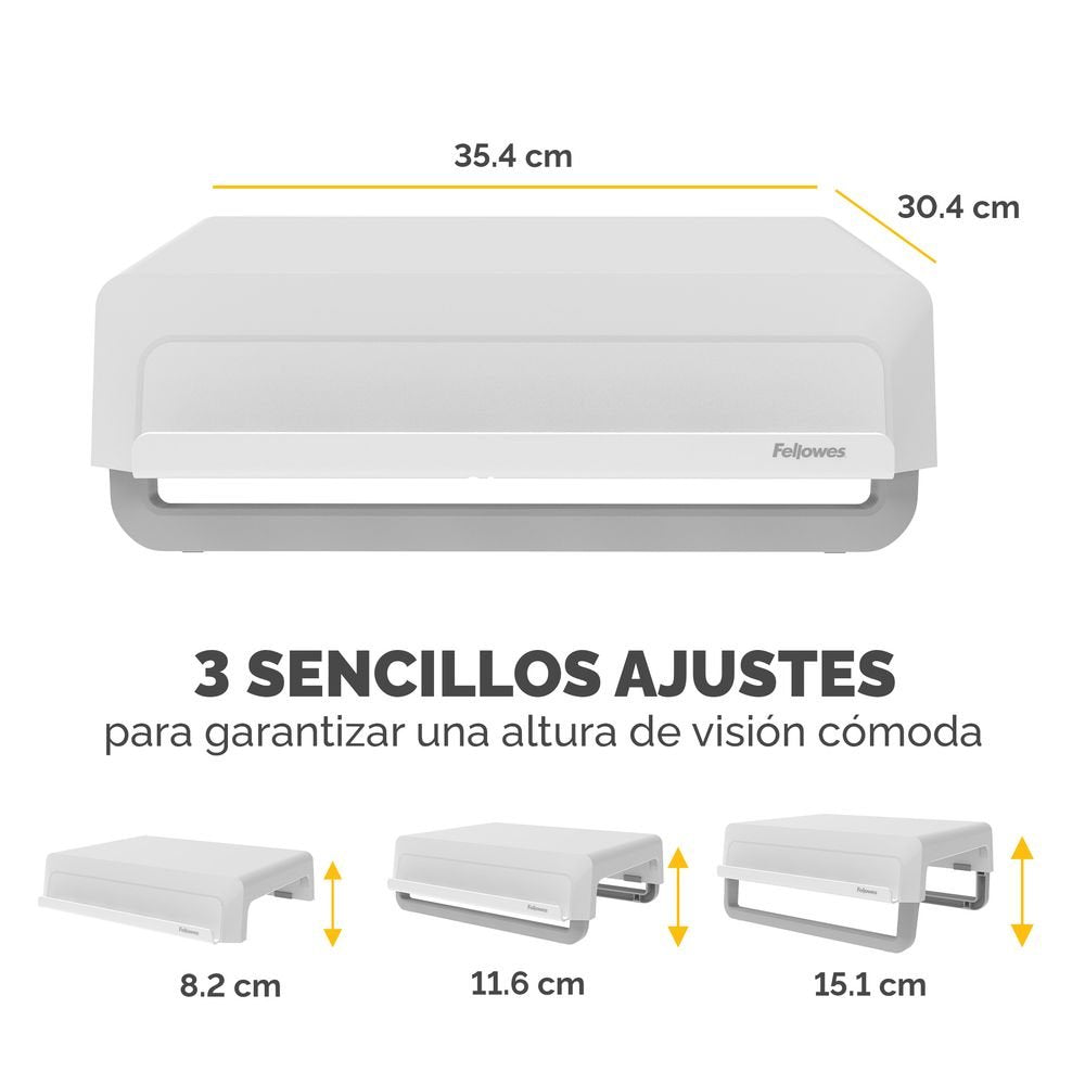 Elevador para monitor Breyta Blanco Fellowes