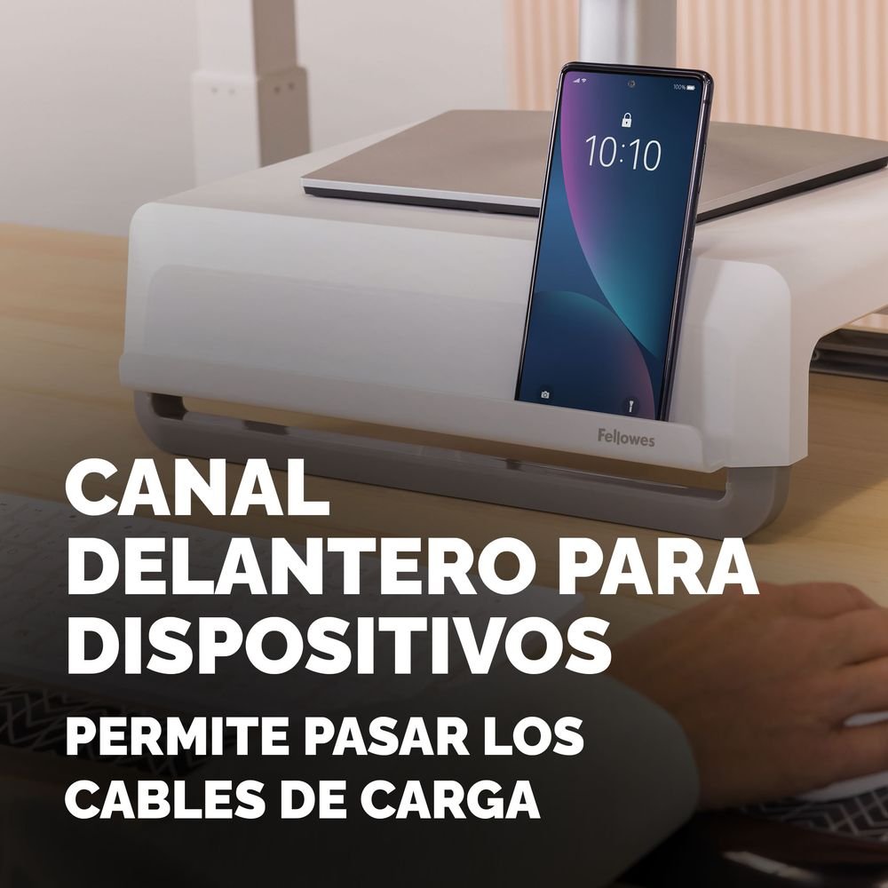 Elevador para monitor Breyta Blanco Fellowes