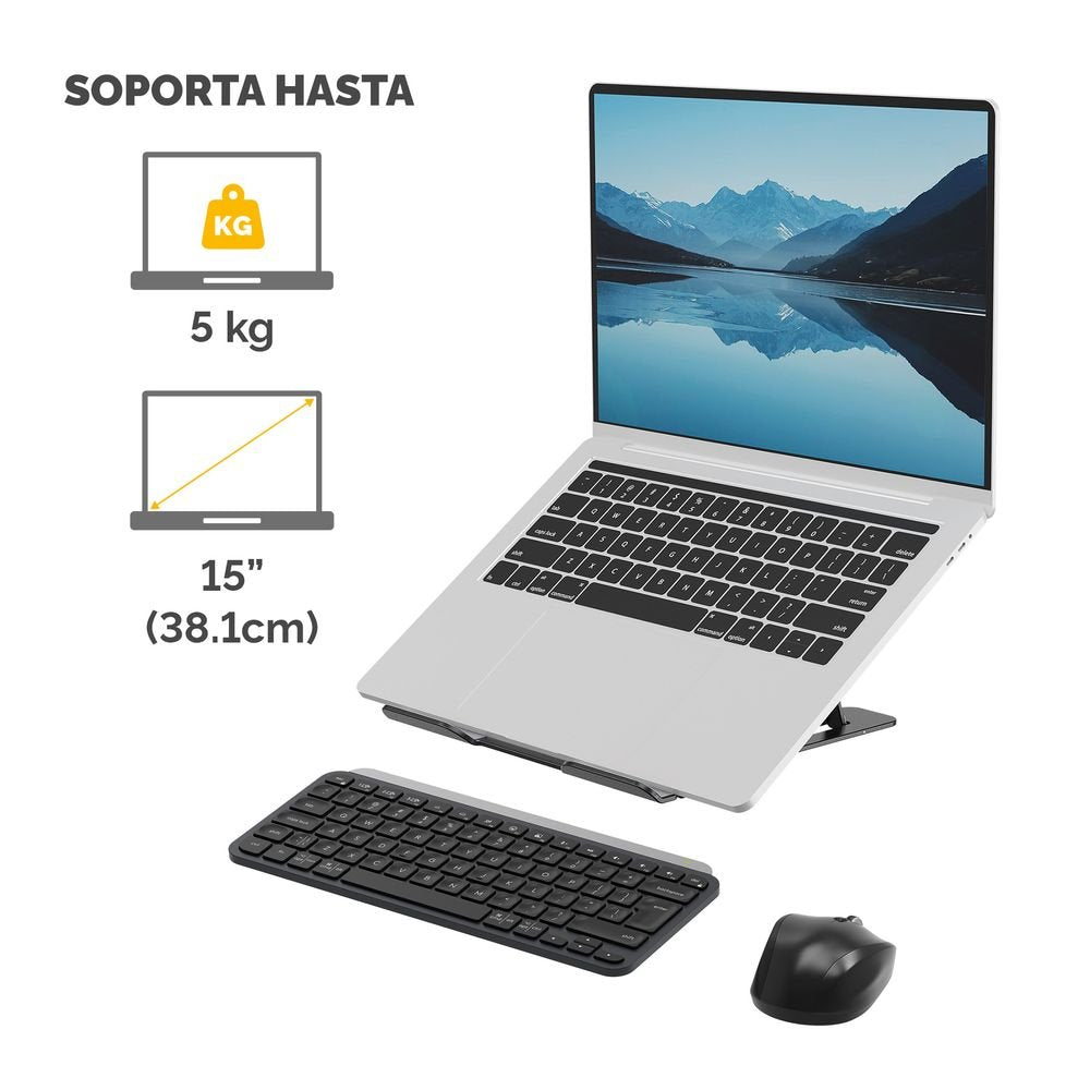 Elevador para portátil Alumia Negro - Fellowes