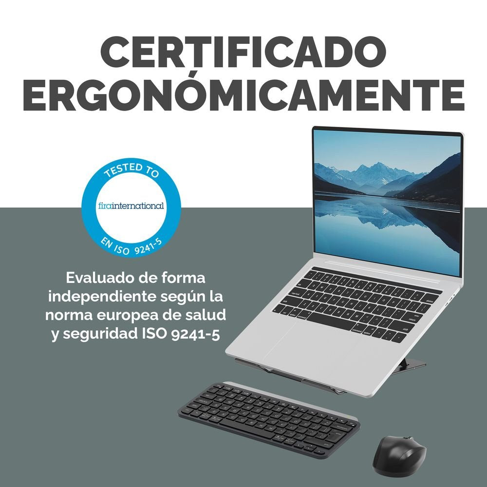 Elevador para portátil Alumia Negro - Fellowes