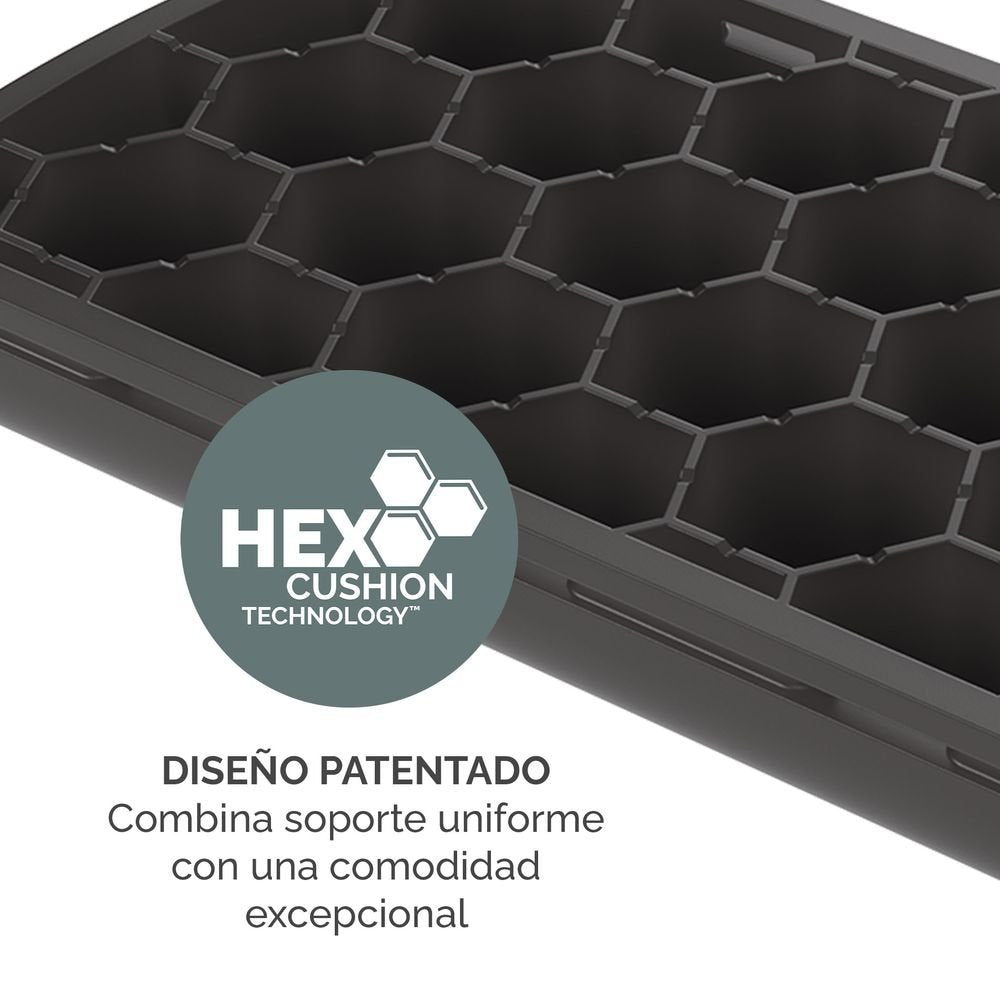 Alfombrilla con reposamuñecas Breyta Fellowes Negro