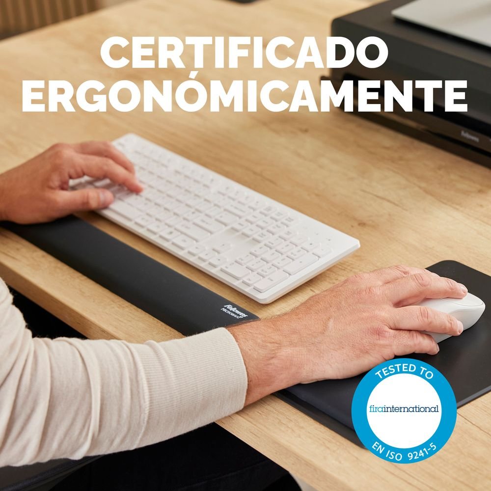 Reposamuñecas para teclado Breyta Negro - Fellowes