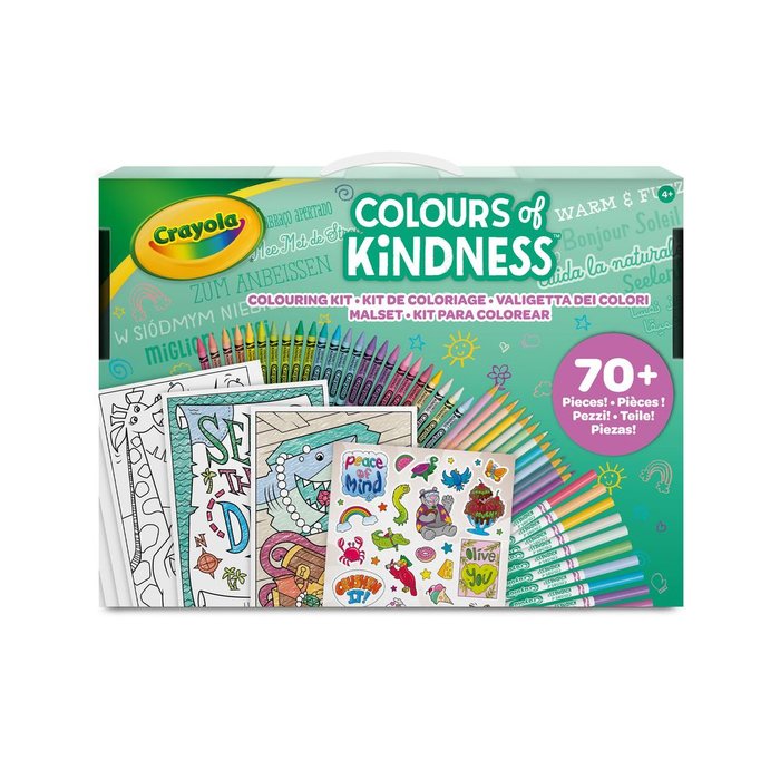 Set para Colorear Colours of Kindness 70 Piezas Crayola