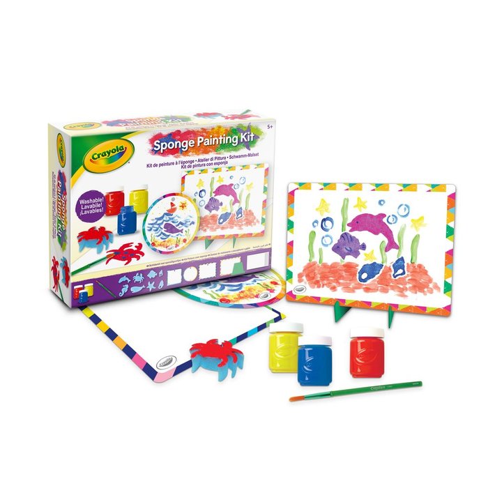 Juego Mis Primeras Creaciones Set Taller de Pintura Crayola
