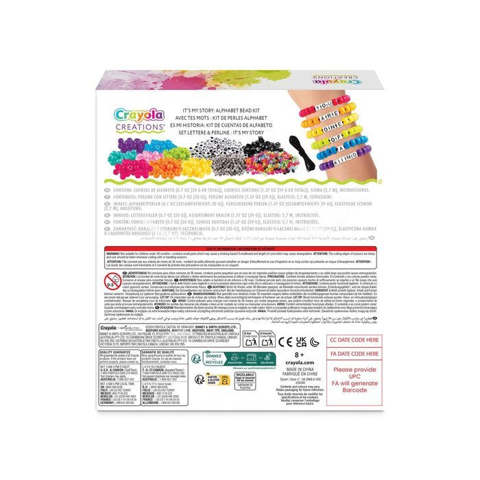 Crea Pulseras Mi Propia Historia - Crayola Creations