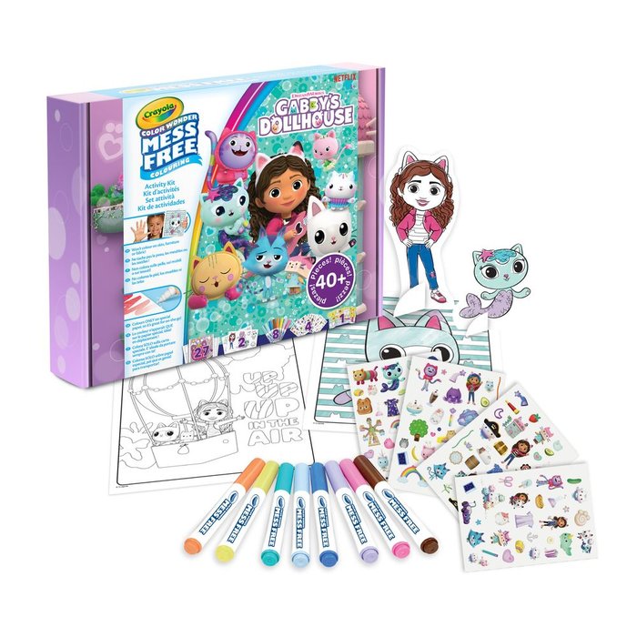 Colorea sin Manchas Color Wonder Super Set Gabbys Dollhouse