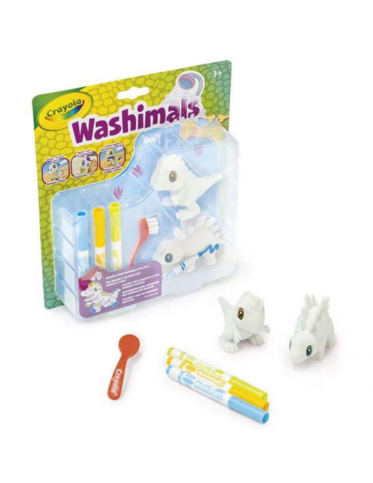 WASHIMALS DINOS MINI SET 2 DINOCACHORROS CRAYOLA | CRAYOLA | 1 UNIDAD | 71662075132 Imagen principal del producto