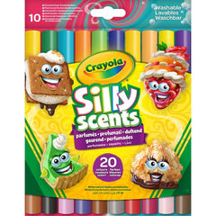Los Olorosos 10 Rotuladores Lavables Perfumados Punta Doble | Crayola | Pack 1 Unidades