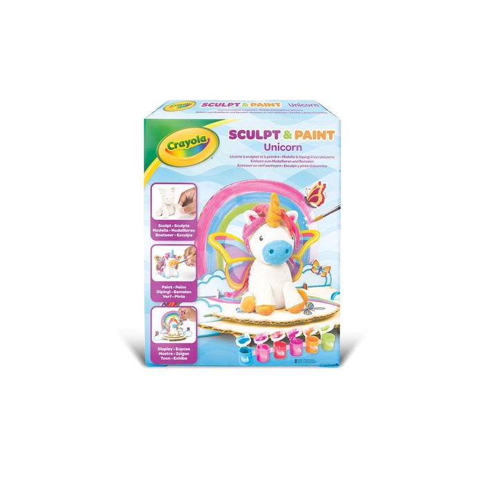 Set Crea y Decora Unicornio con Arcilla Crayola Imagen principal del producto
