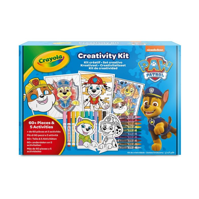 SET DE ACTIVIDADES PAW PATROL 60 PIEZAS | CRAYOLA | 1 UNIDAD | 71662129408