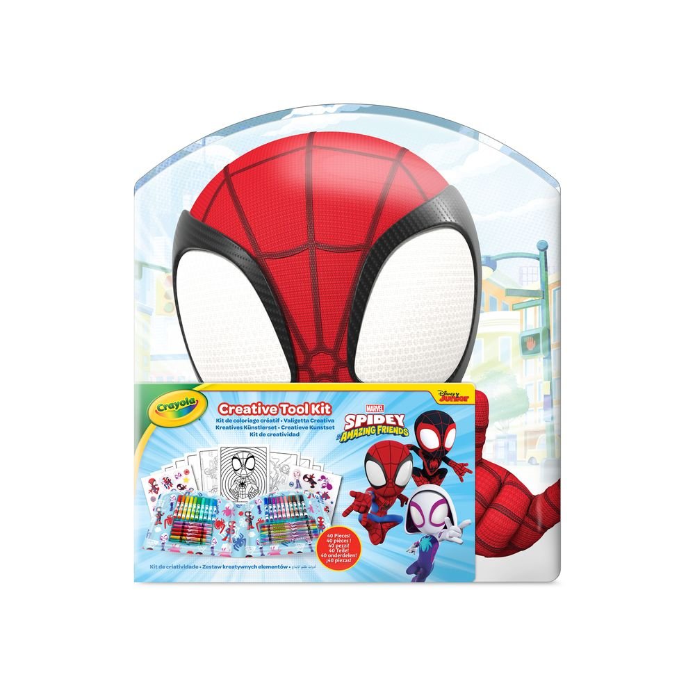 Estuche Creativo Spidey 44 Piezas Crayola