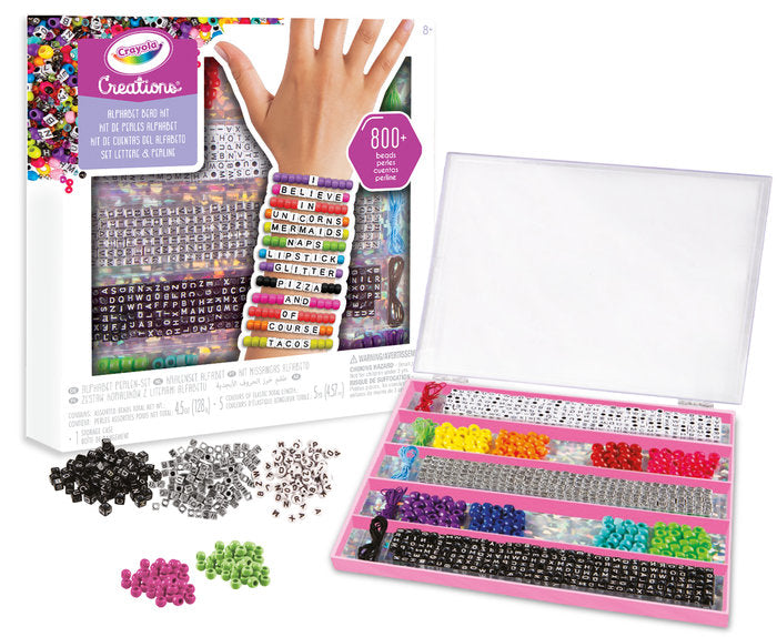 CREATIONS - SET PERLITAS - CREA TUS PULSERAS | CRAYOLA CREATIONS | 1 UNIDAD | 71662146665 Imagen principal del producto