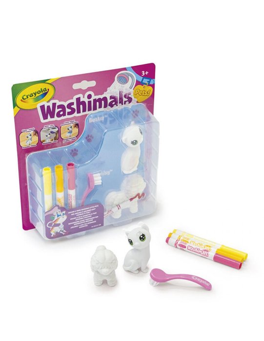 WASHIMALS PETS MINI SET PERRITO Y GATITO CRAYOLA | CRAYOLA | 1 UNIDAD | 71662175122 Imagen principal del producto