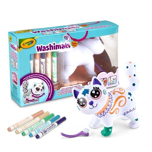 JUMBO PETS WASHIMALS LA GRAN JENNY 15 CM ARTICULADA | CRAYOLA | 1 UNIDAD | 71662175184 Imagen principal del producto