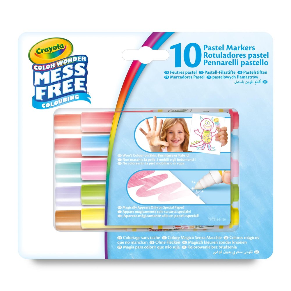 Colorea sin Manchas Color Wonder Colores Pastel Crayola Color Wonder