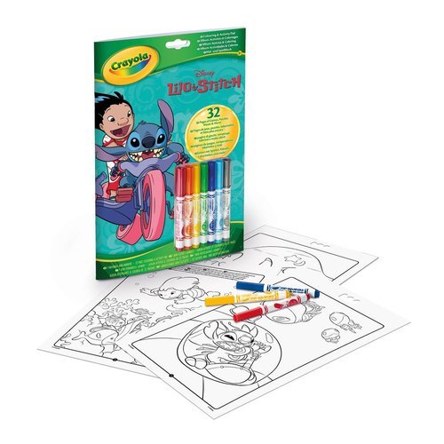 Libro de actividades y colorear Lilo & Stitch Crayola Imagen principal del producto