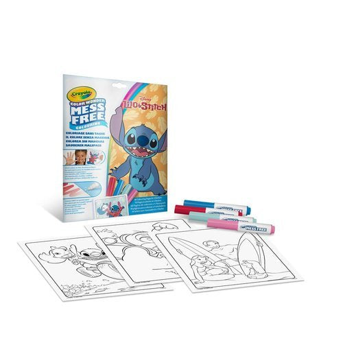 Colorea sin Manchas Color Wonder Lilo & Stitch Crayola 175 g