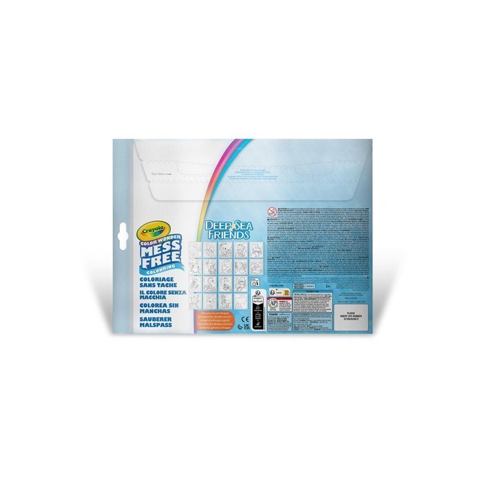 Colorea sin manchas Amigos del Mar - Crayola Color Wonder