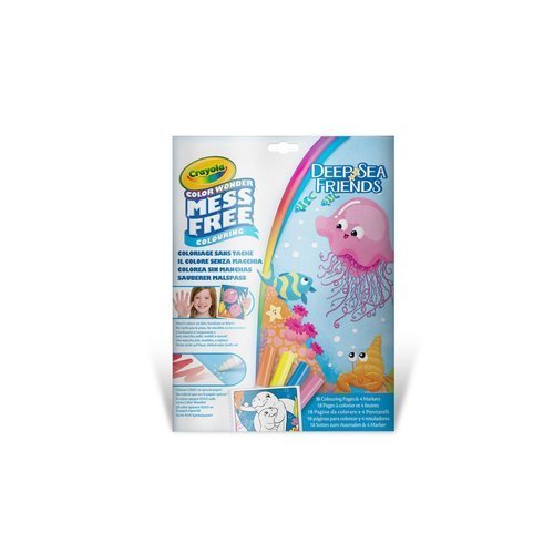 Colorea sin manchas Amigos del Mar - Crayola Color Wonder