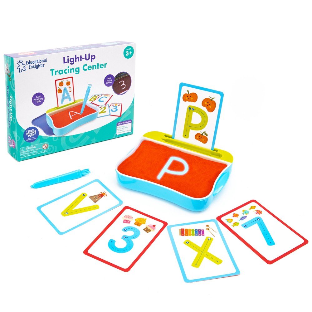 Juego Bandeja Multisensorial Luminosa para Trazar Learning Resources Imagen principal del producto