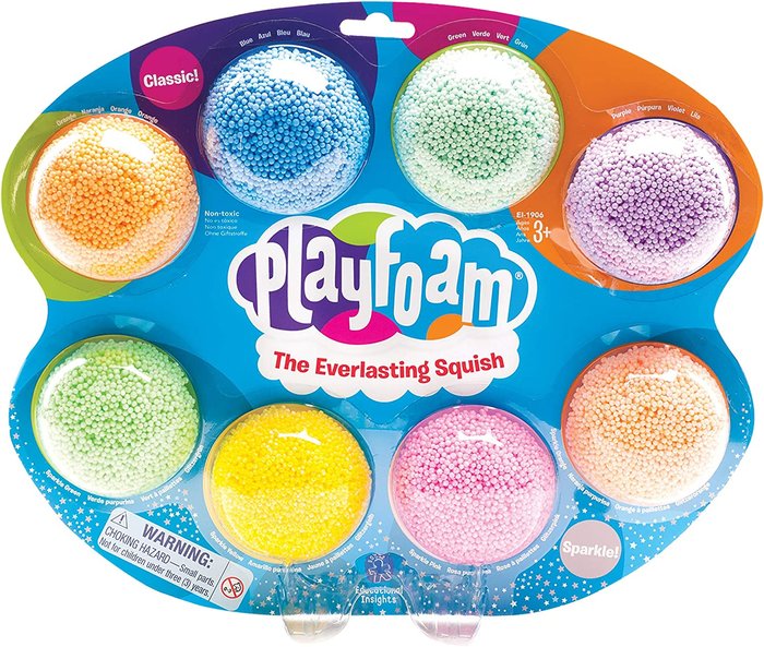 JUEGO PLAYFOAM PACK 8 | LEARNING RESOURCES | 1 UNIDAD | 86002019066