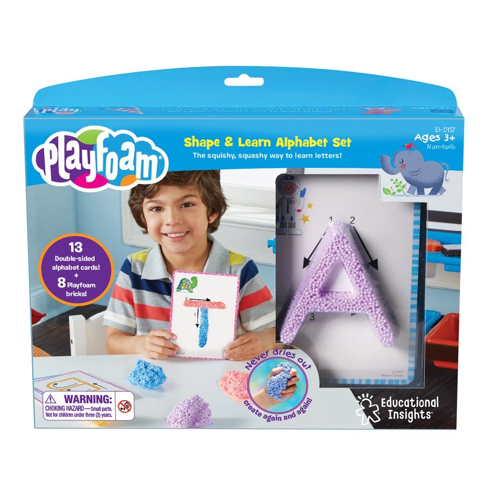 Juego Playfoam Set para Moldear y Aprender el Alfabeto Learning Resources
