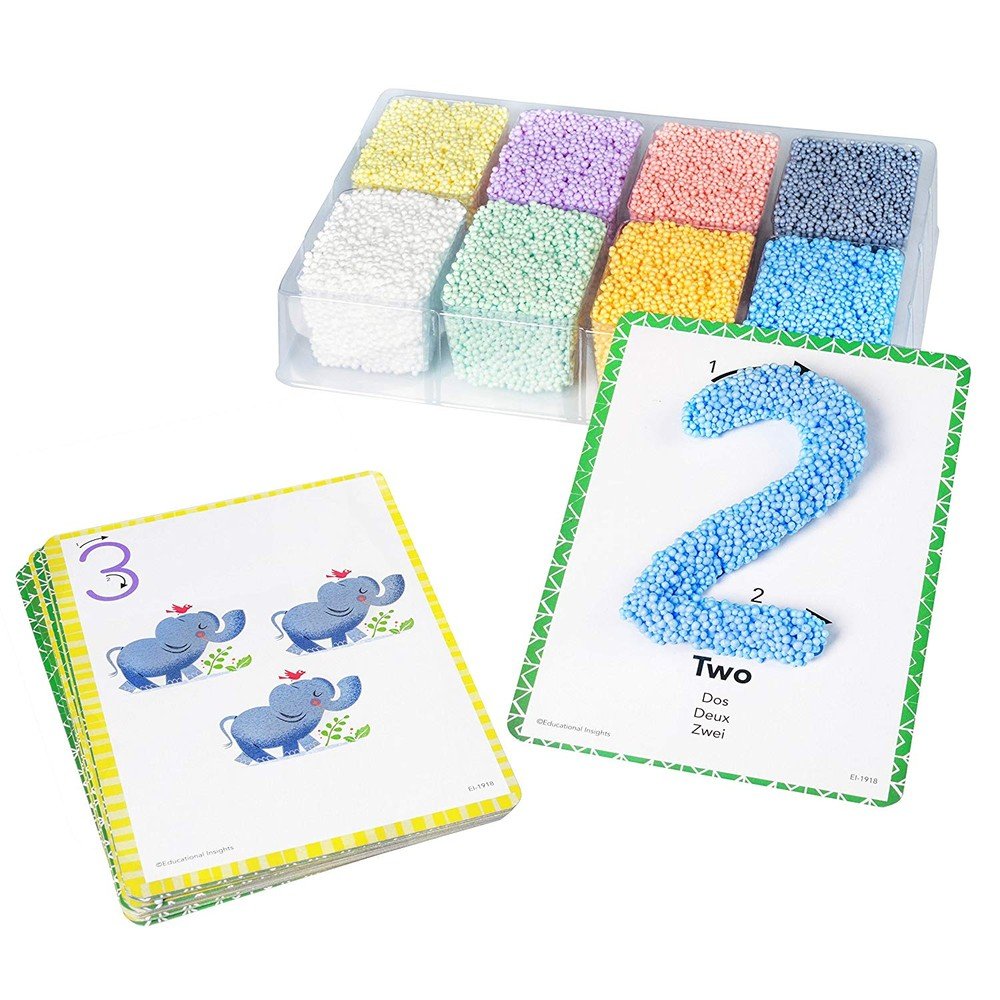 Juego Playfoam Set para Moldear y Aprender los Números LEARNING RESOURCES Imagen principal del producto