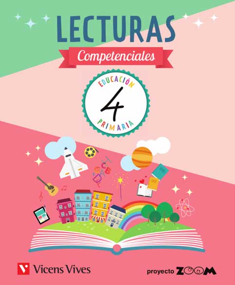 LECTURAS COMPETENCIALES 4 (ZOOM). Aa. Vv. (Editorial Vicens Vives) 9788468261270