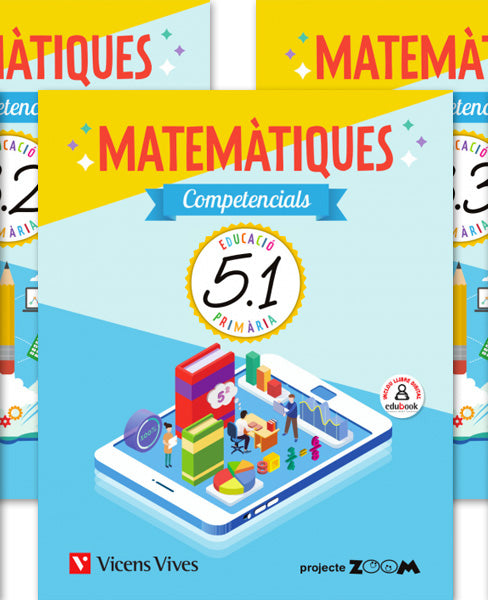 MATEMATIQUES COMPETENCIALS 5 TRIM (ZOOM). Aa. Vv. (Editorial Vicens Vives) 9788468263298 Imagen principal del producto