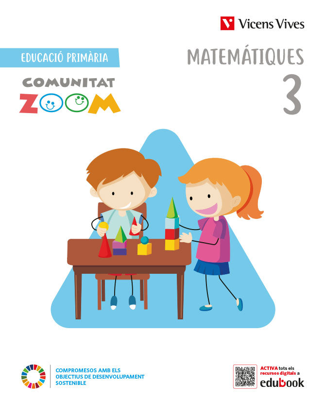 Matemàtiques 3. (Comunitat Zoom). Aa. Vv. (Editorial Vicens Vives) 9788468280615 Imagen principal del producto