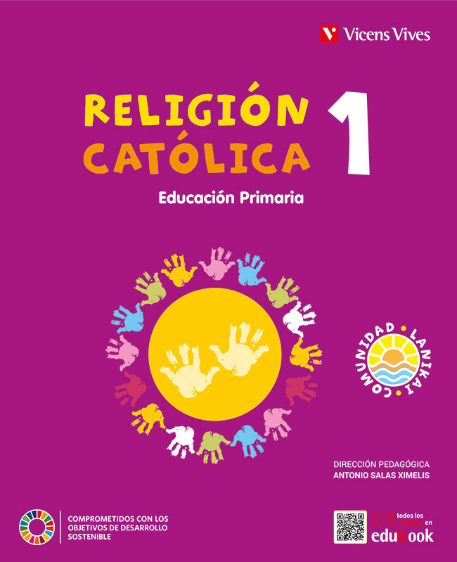 RELIGION CATOLICA 1 EP (COMUNIDAD LANIKAI ). Aa. Vv. (Editorial Vicens Vives) 9788468283159