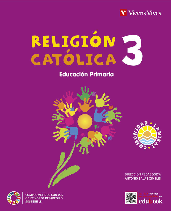 RELIGION CATOLICA 3 EP (COMUNIDAD LANIKAI). Aa. Vv. (Editorial Vicens Vives) 9788468283166 Imagen principal del producto