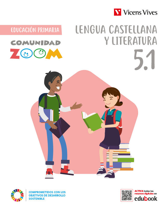 Lengua Castellana y Literatura 5 (5.1 - 5.2 - 5.3) Comunidad Zoom. Aa. Vv. (Editorial Vicens Vives) 9788468283951 Imagen principal del producto