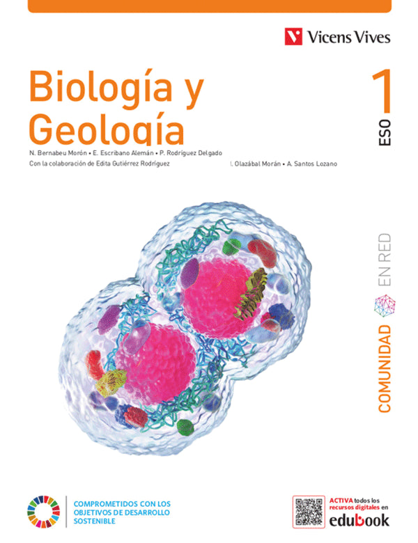 Biología y Geología 1. (Comunidad en Red). Aa. Vv. (Editorial Vicens Vives) 9788468284453